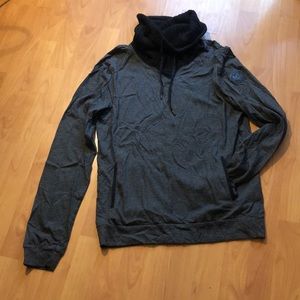 Designer IKKS cotton Long sleeve/knit Cowell neck